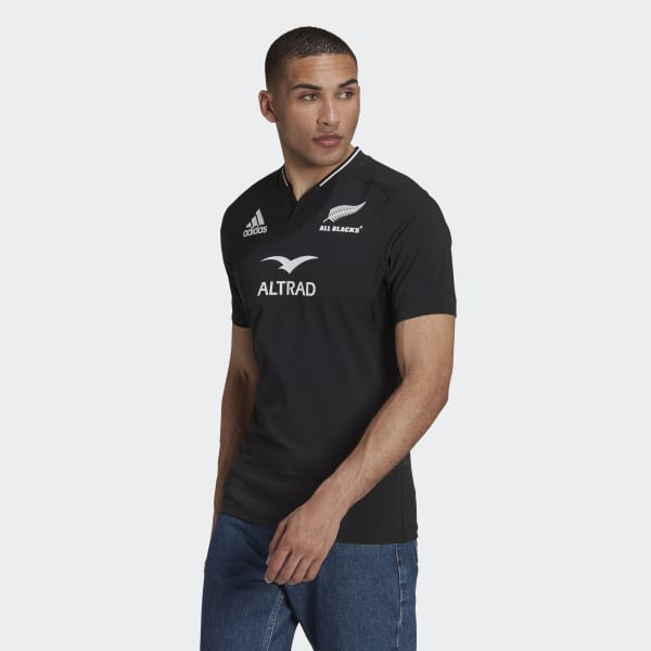 Svart All Blacks Rugby Performance Home Jersey