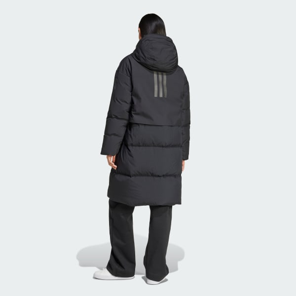 Svart Myshelter Down Parkas