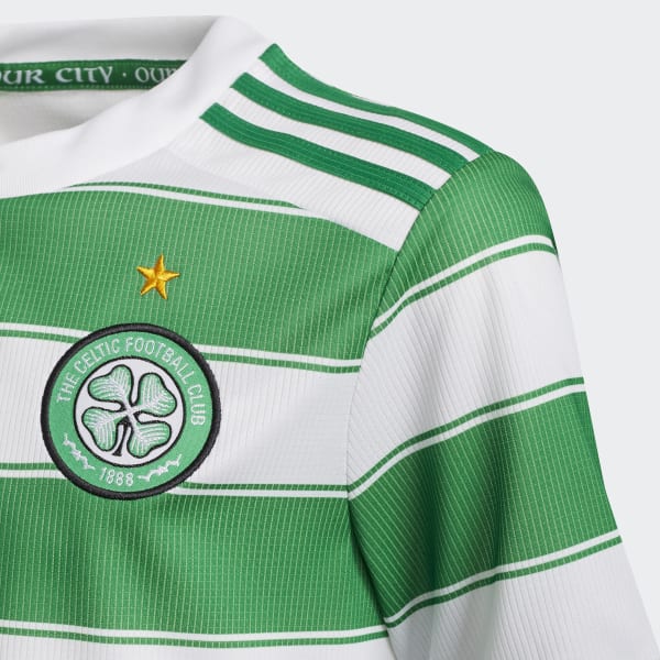 adidas Celtic FC DNA T-Shirt, White, GU0955