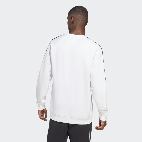 Hvid Adicolor Classics 3-Stripes Crew Sweatshirt BVB51