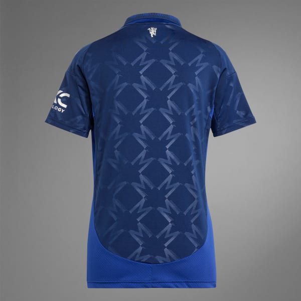 adidas Manchester United 24/25 Away Jersey - Blue | adidas Singapore