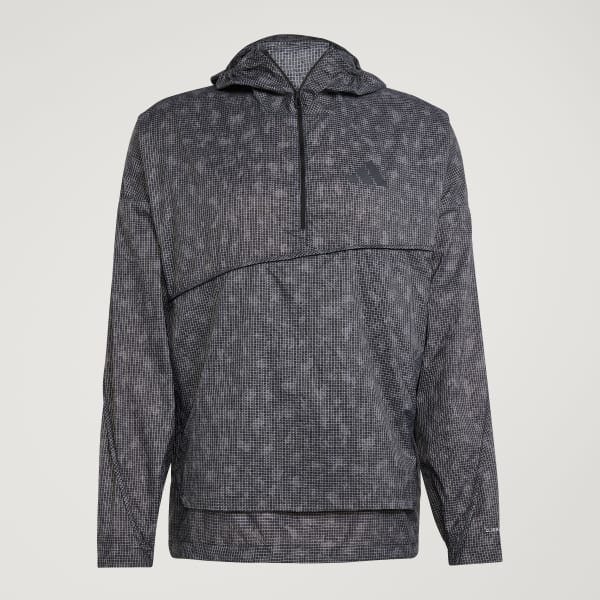 Gris Anorak coupe-vent imprimé Terrex Xploric CLIMA365