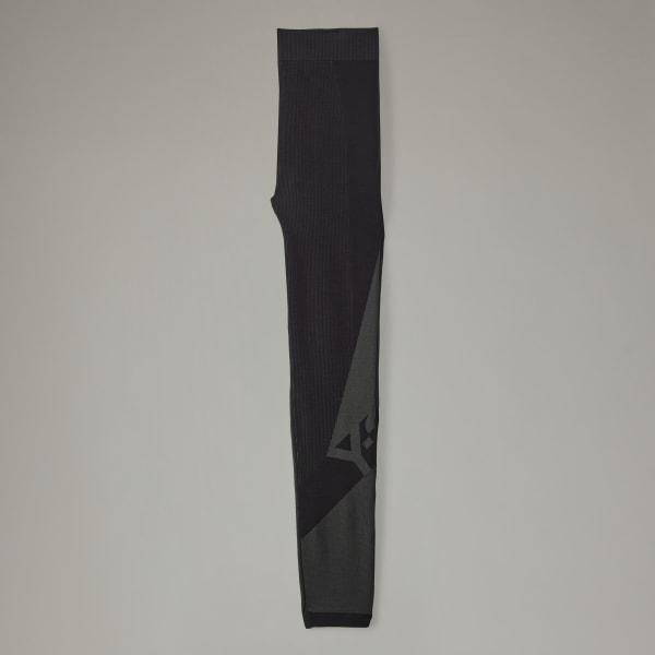 Svart Y-3 Classic Seamless Knit Leggings WQ737