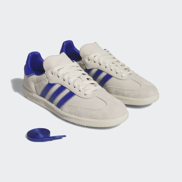 Adidas blue human race hotsell