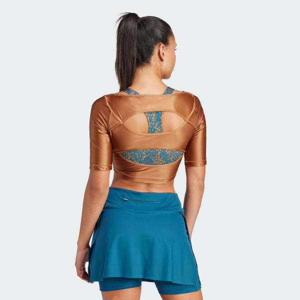 Brown adidas by Stella McCartney Crop Top