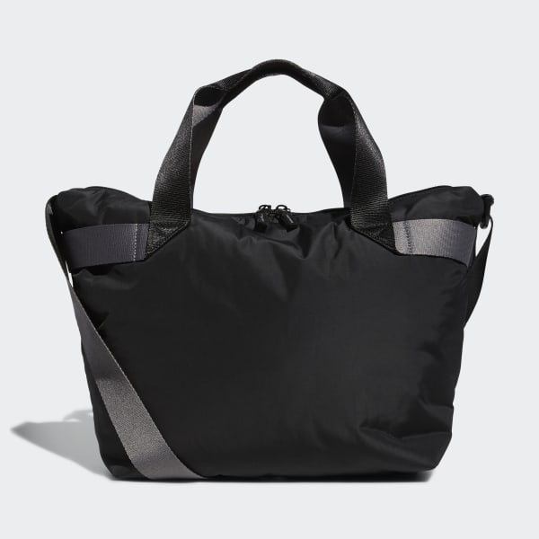 Black Puffer Shopper Tote Bag
