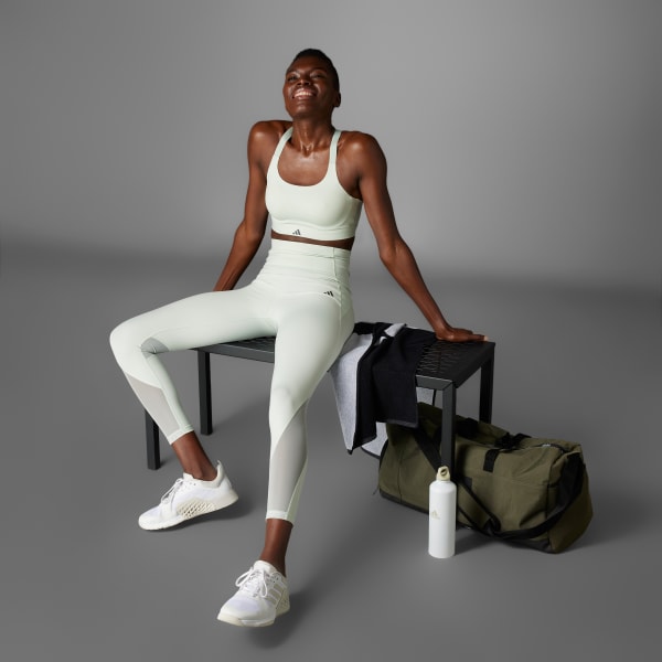 Green Tailored HIIT Training 7/8 Leggings