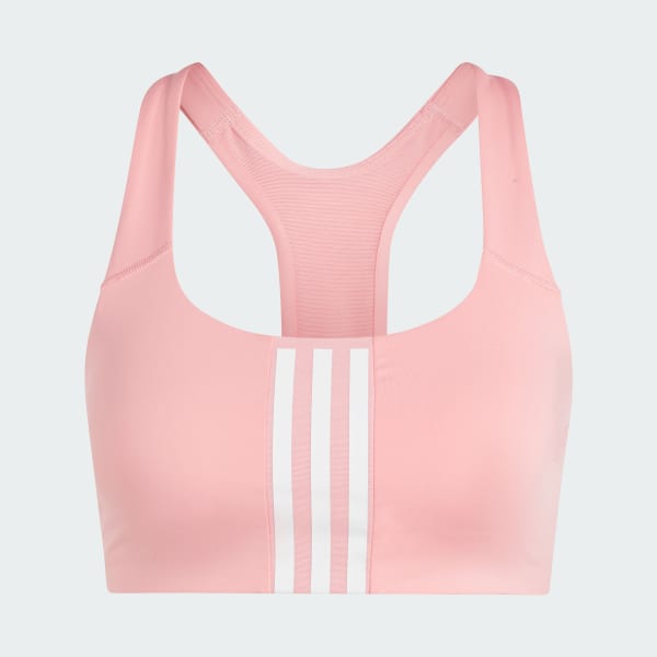 Powerimpact Training Medium-Support 3-Stripes Bra