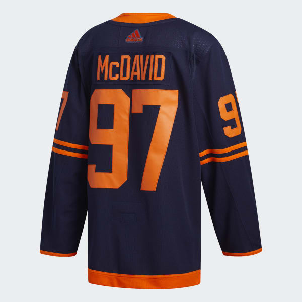 adidas Oilers McDavid Alternate Authentic Pro Jersey Blue adidas Canada