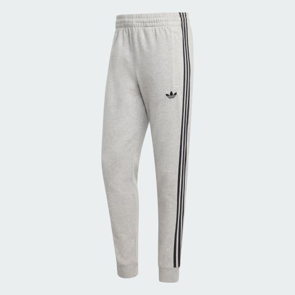 Siva TEPLÁKOVÉ NOHAVICE 3-STRIPES