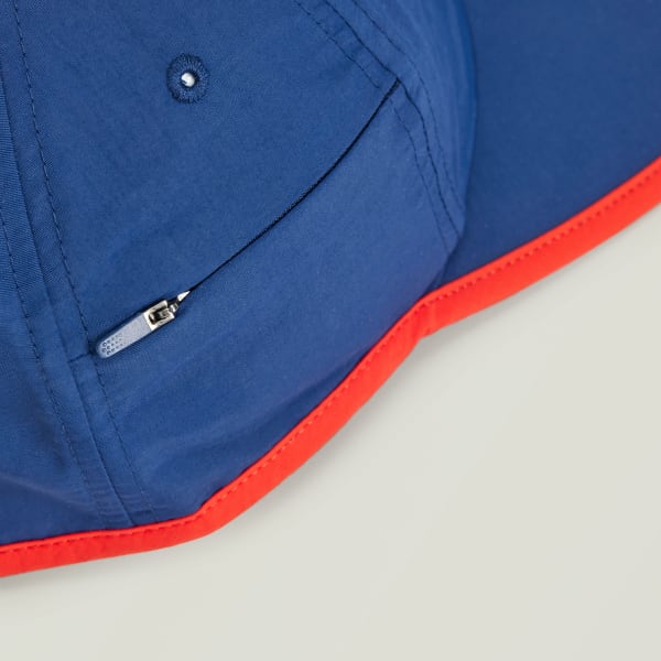 Biru Topi Lari adidas by Stella McCartney