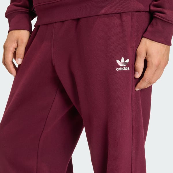 PANTALON ESSENTIAL OPEN HEM LOOSE Bordeaux adidas adidas France