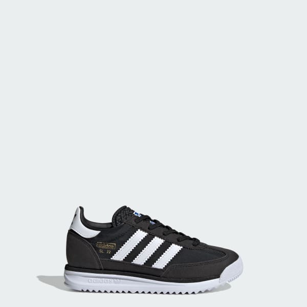 adidas SL 72 ブラック adidas SL 72 RS Elastic Laces Shoes Kids - Black | adidas Singapore