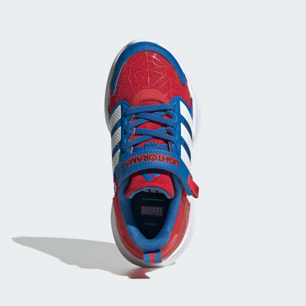 Rojo Zapatillas para NIÑOS ADIDAS MARVEL LIGHTORAMA del HOMBRE ARAÑA