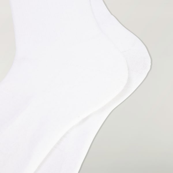 blanc Chaussettes mi-mollet Y-3 Classic