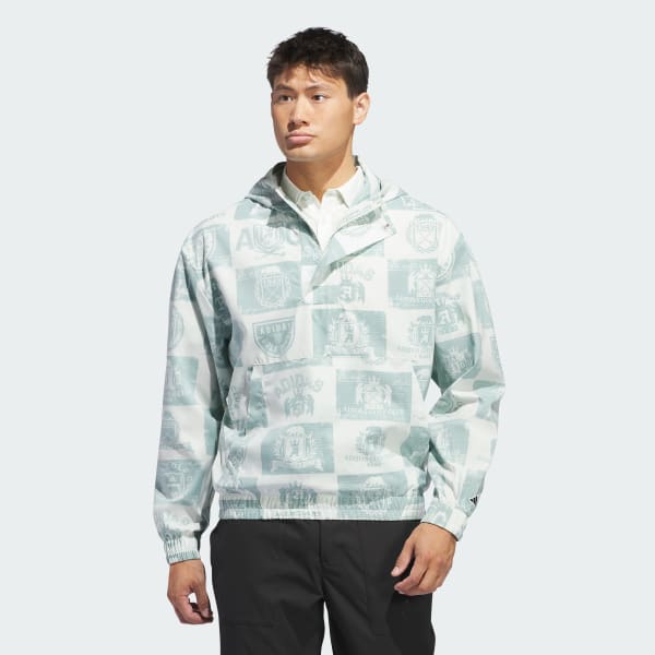 大人気!まとめ一覧 アディダス クレストグラフィックアノラック 【ゴルフ】GO-TO 服&ファッション小物