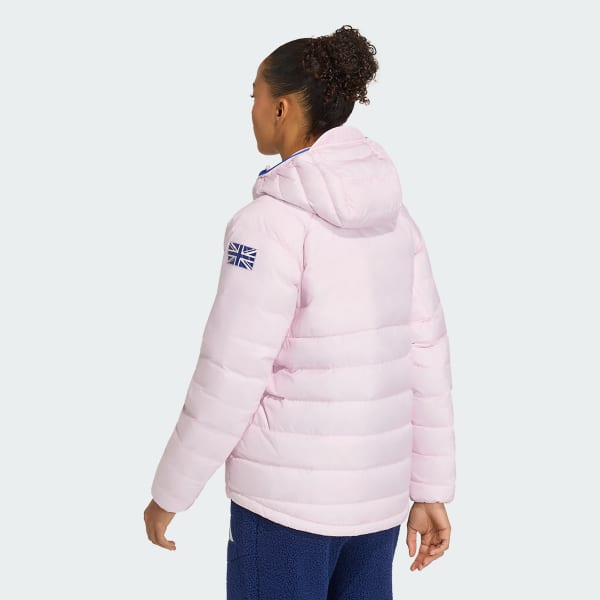 Pink BOA XPERIOR DOWN HOODED JACKET