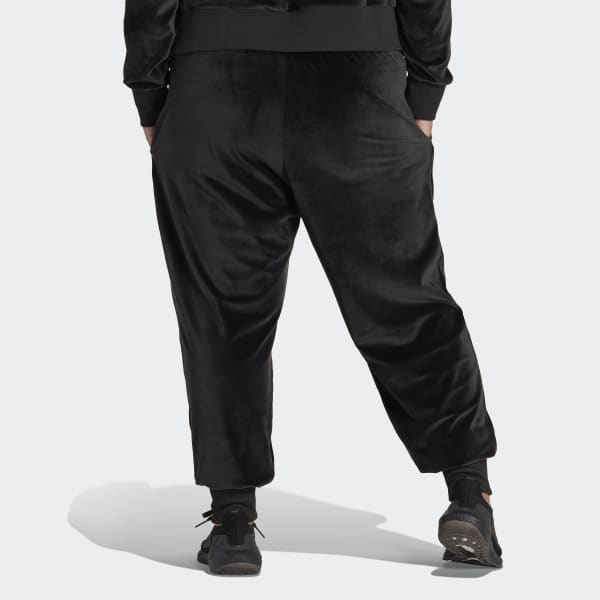 Noir Pantalon sportswear en velours Holidayz Cozy (Grandes tailles) VS801