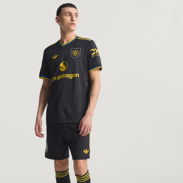 cerná Třetí dres Manchester United 25/26 Authentic