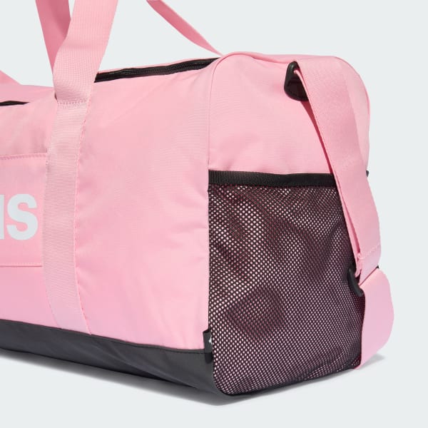 Mala Duffel Linear Média - Rosa adidas | adidas Brasil