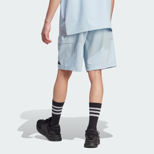 Azul Shorts City Break Pretina Media