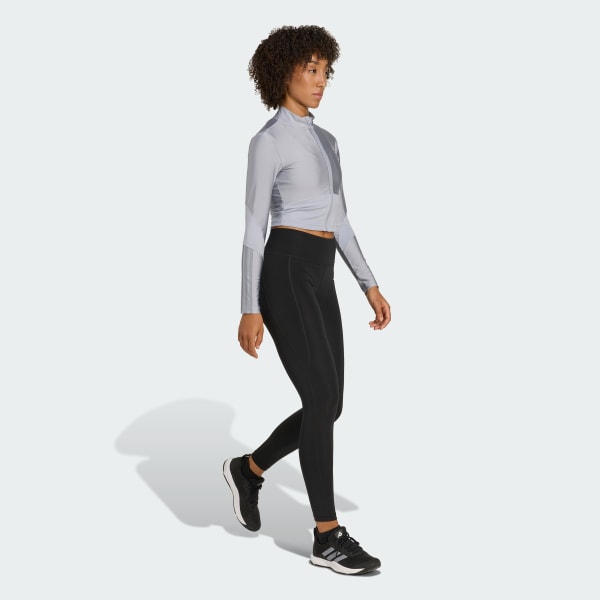 Gris Veste entièrement zippée Hyperglam Shine