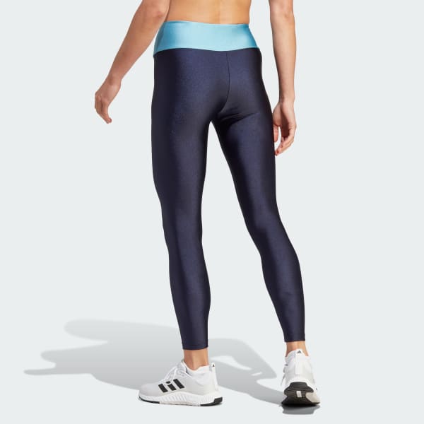 Azul Mallas Corte Alto Designed to Move Colorblock