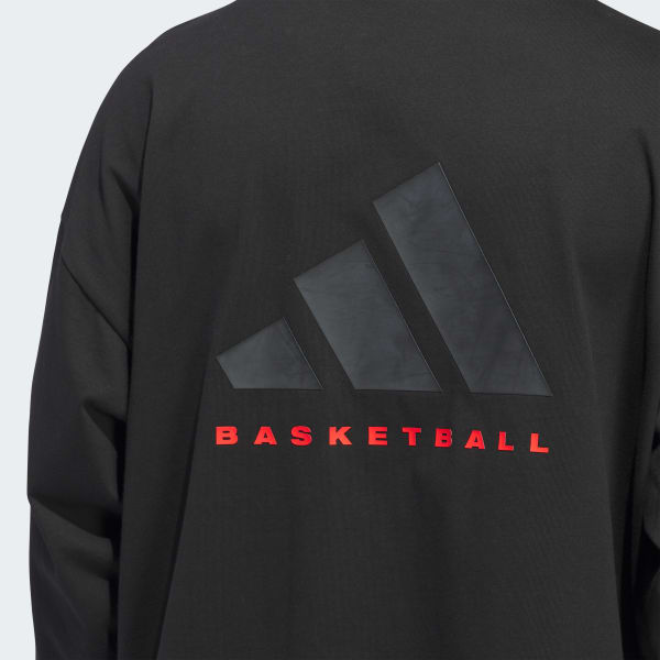 Camiseta Manga Longa Basquete (Unissex) - Preto adidas | adidas Brasil