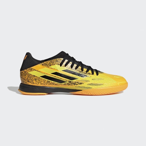 adidas X Speedflow Messi.3 Indoor Shoes - Gold | unisex soccer | adidas US