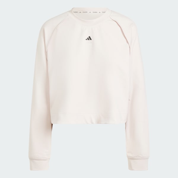 adidas PrimeLift Hidden Racerback Overlay Cover Up Pink adidas