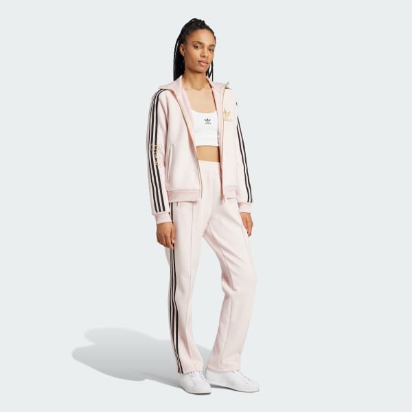 สีชมพู กางเกงแทรค adidas Originals x Hello Kitty 50th Anniversary