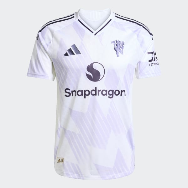 adidas Manchester United 25/26 Away Authentic Jersey - White