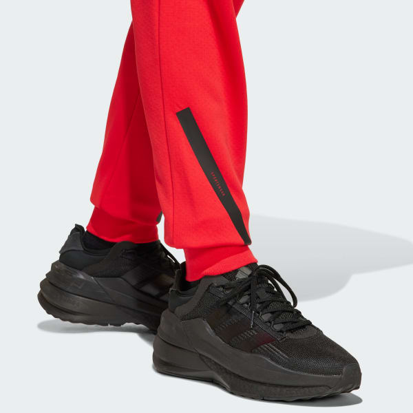 adidas Z.N.E. Tapered-Leg Pants Kids - Red | Free Shipping