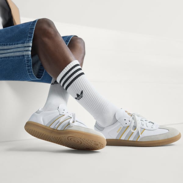 adidas Samba Real Madrid Shoes - White | Free Shipping with