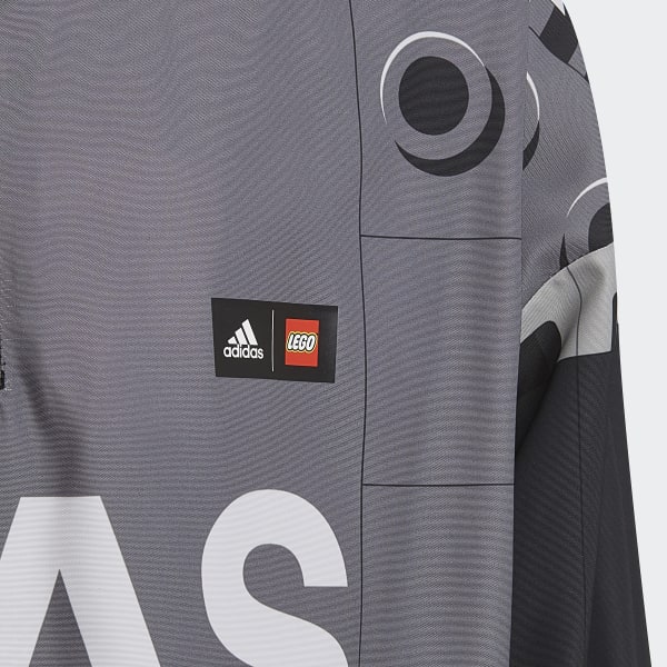 Negro Cortavientos adidas x Classic LEGO® Half-Zip