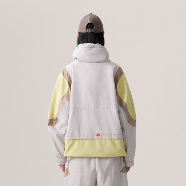 Blanco Chaqueta Deportiva adidas by Stella McCartney Tejida