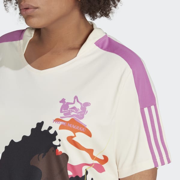 Beige Thebe Magugu Tiro Voetbalshirt (Grote Maat) ZJ766