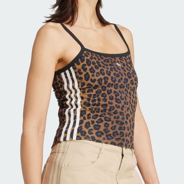 adidas Leopard Tank Top Multicolour adidas UK