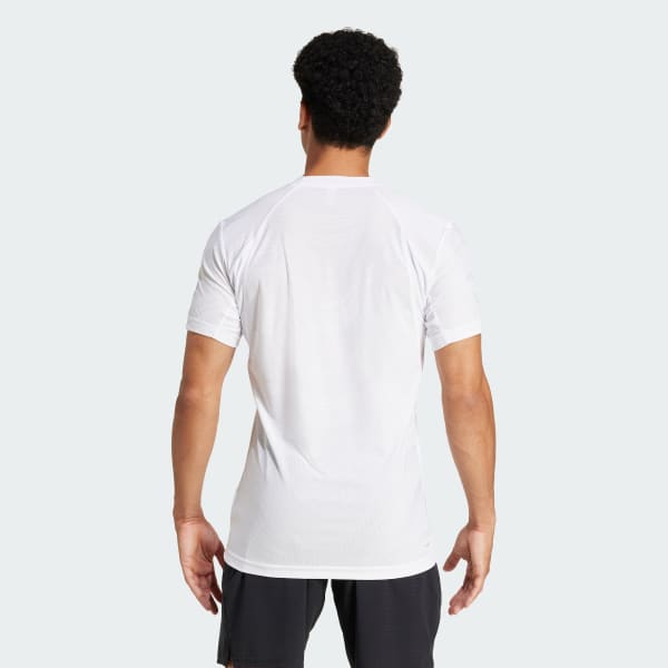 Blanco Polo Tennis Pro Climacool+ FreeLift