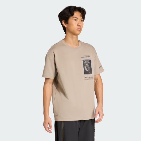 Krem Kaus Grafis adidas National Geographic UF AEROREADY