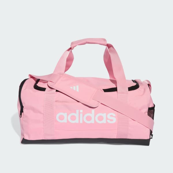 Pink Linear Duffel Bag Small