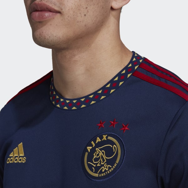 modrá Venkovní dres Ajax Amsterdam 22/23 CA509