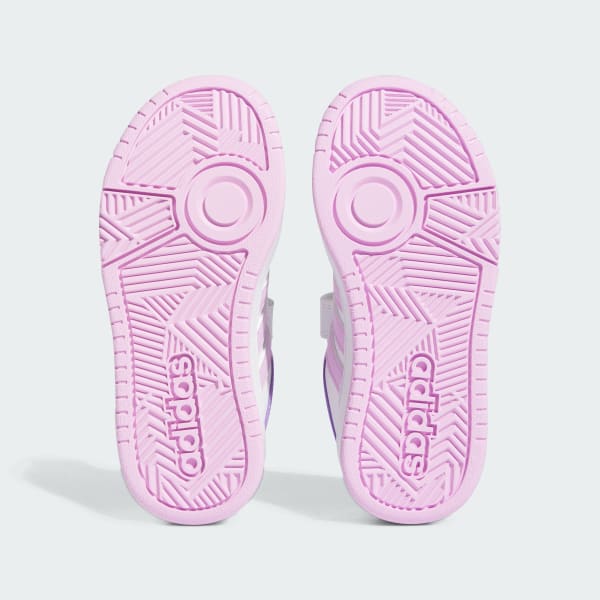 Blanco Zapatillas Hoops Lifestyle Basketball Tira Ajustable