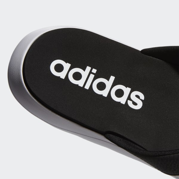 adidas black flip flop