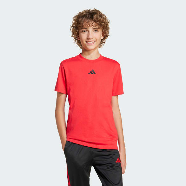 Red Essentials Tee Kids