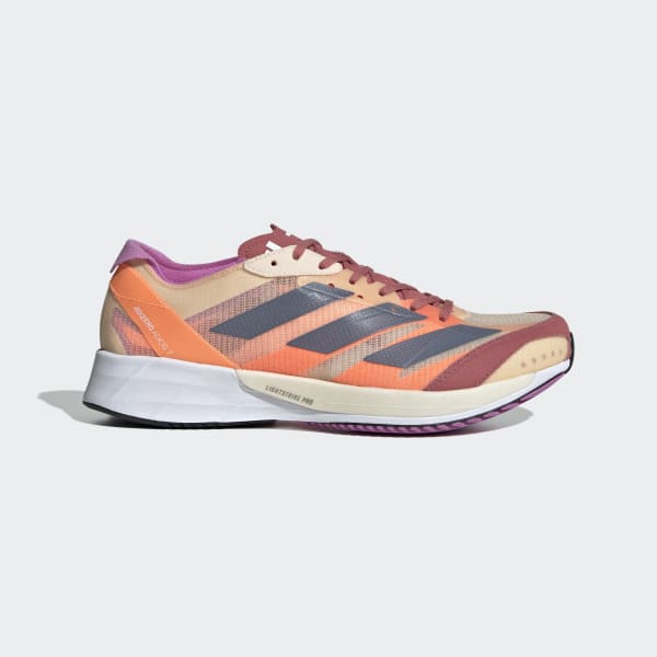 Orange Adizero Adios 7 sko