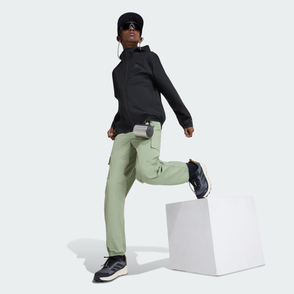 cerná Dětská bunda do deště Terrex Multi 2 Layer CLIMAPROOF