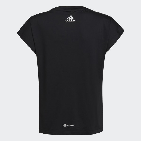 Zwart AEROREADY Training Graphic T-shirt