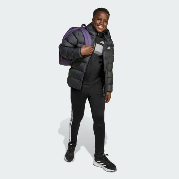 Schwarz Kunstdaunen Jacke Kinder