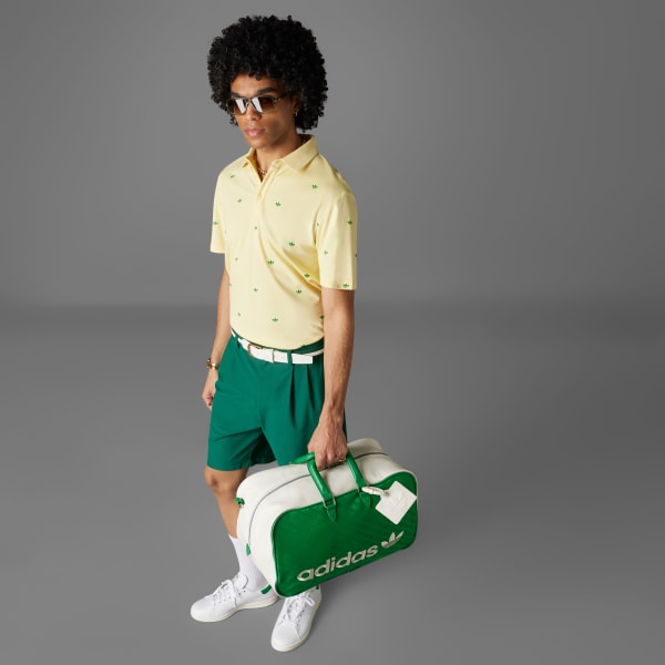Yellow Originals Printed Trefoil Polo Shirt